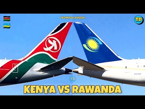 Kenya Airways Vs Rwand Air Comparison 2023! 🇰🇪 Vs 🇷🇼
