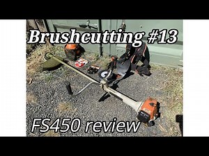 Brushcutting #13 - FS450 review