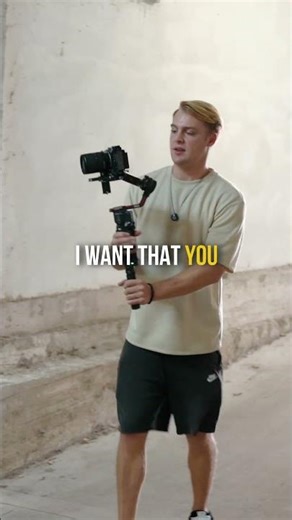 Gimbal movement tip for filmmakers to get smoother footage. #filmmaking #gimbal #ronin #dji