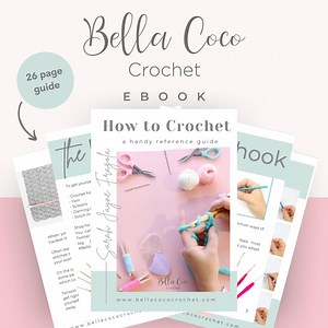Learn to Crochet: Step-by-step Instructions, Photos, and Videos Included! - Etsy