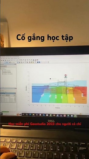 Cùng học phần mềm Geostudio 2023 miễn phí cho người có chí #geostudi#geoslope #slopew#seepw
