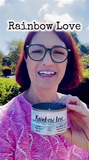 Rainbow Love Candle: Light Up Your Life with Love