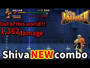 Streets of Rage 4/Shiva COMBOS vol.1【ベアナックル4/シヴァコンボ集その1】DLC