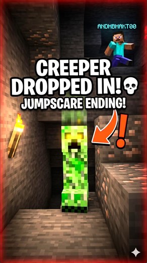 Never Mine in the Dark in Minecraft! (Funny SMP Moment) 😭🥲#minecraft