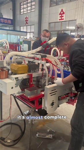 Assembly in Progress… Watch This Precision Machine Come to Life!#agriculture #machine #farm #China