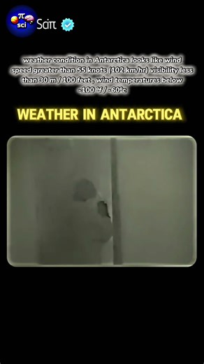 weather ☁️ in Antarctica #weather #antarctica #fact