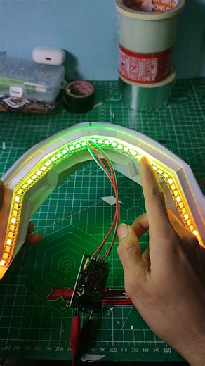 Pemasangan Led Ws2812b pada stoplamp Lazy #wlvproject #stoplampcustom #stoplamp #lazy #ledrgb