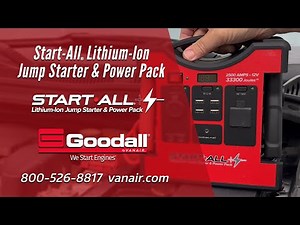 How to Operate a Start-All® Jump-Pack 2500A