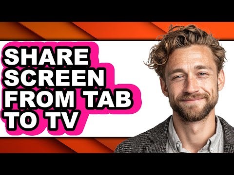 How to Share Screen from Tab to Tv (only Way)