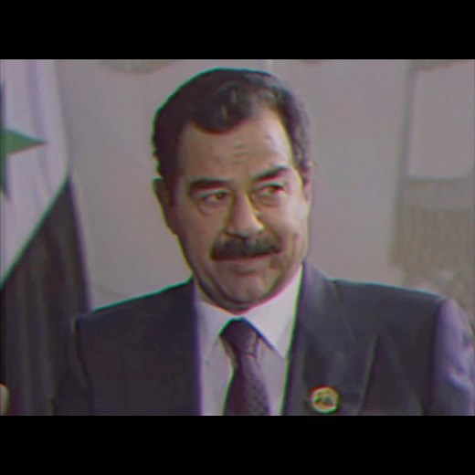 اصفررر😂…..صدام حسين