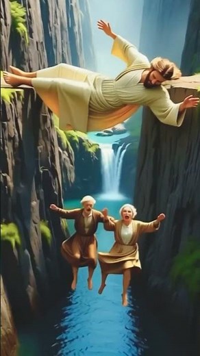 Jesus Saved Them When They Fell 🙏😱 #Jesus #God #faith