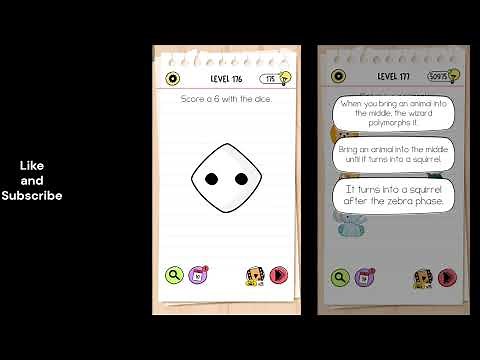 brain test all star level 176