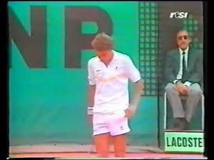 Wilander vs McEnroe - Rolland Garros 1983 - 08/10