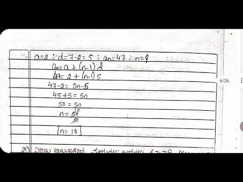 Key answers maths sslc model paper-2 2025-26