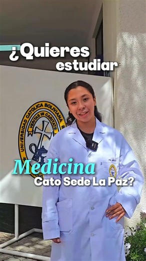 Universidad Católica Boliviana Sede La Paz on Instagram: "𝐂𝐮𝐚𝐫𝐭𝐨 𝐜𝐮𝐫𝐬𝐨 𝐩𝐫𝐞𝐮𝐧𝐢𝐯𝐞𝐫𝐬𝐢𝐭𝐚𝐫𝐢𝐨 𝐝𝐞 𝐌𝐞𝐝𝐢𝐜𝐢𝐧𝐚 ⚕ ¡Inscríbete al preuniversitario! 👨‍⚕👩‍⚕ 📖 Inicio de clases: 𝐋𝐮𝐧𝐞𝐬 𝟏𝟐 𝐝𝐞 𝐞𝐧𝐞𝐫𝐨 ℹ️ Más información: https://lpz.ucb.edu.bo/preuniversitario/ 🟢 Más información: https://wa.me/59175851671 📍 Calle 14 de septiembre, esq. 2 de Obrajes, N°4807 https://goo.gl/maps/nEuLFznJdcxx1mUC8 ⏰ Horarios de atención: • Lunes a viernes: 08:30–16:00 • Sábados: 09