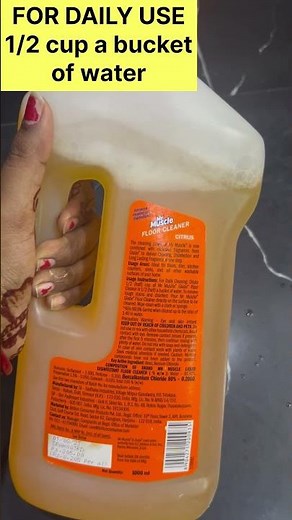 how to use mr muscle floor cleaner #floorcleaner #cleaningsolutions