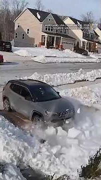 Falling snow poses risks for homeowners during winter thaws