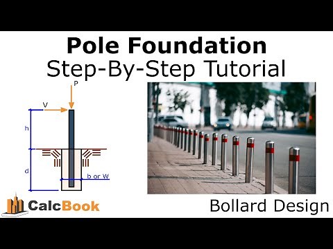 Pole Foundation (Bollard Design)