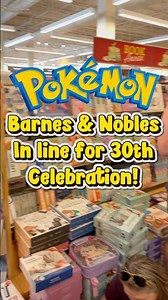Scoring Pokémon 30th celebration from Barnes & Nobles!!!