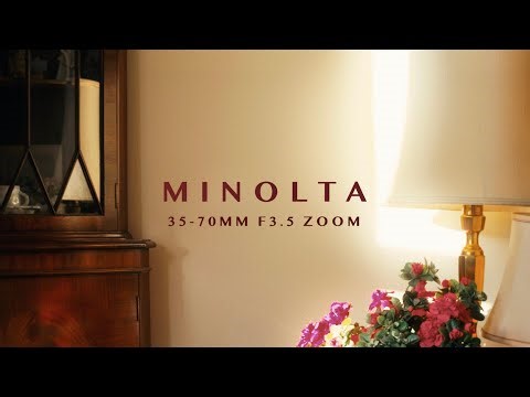 MINOLTA 35-70mm F3.5 Zoom | My Favourite Lens Ever | Lumix S5IIX