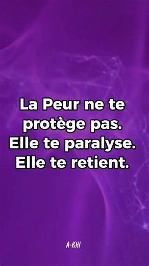 La Peur ne te protège pas #inspiration #developpementpersonnel #peur #échecs #shortstory #fyp #viral