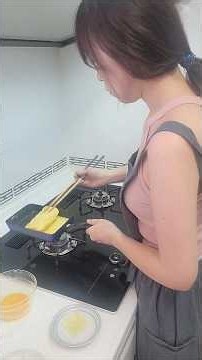 子どもも大人も大喜び！お弁当や朝食にもぴったりな"コーンチーズ卵焼き"(途中失敗しかけた…笑)