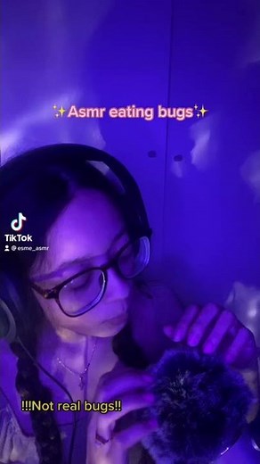 ASMR- BUGS EATING ✨