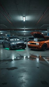 Audi RS6 Destroys Dodge Challenger with One Line! 💀 (Broken Down)