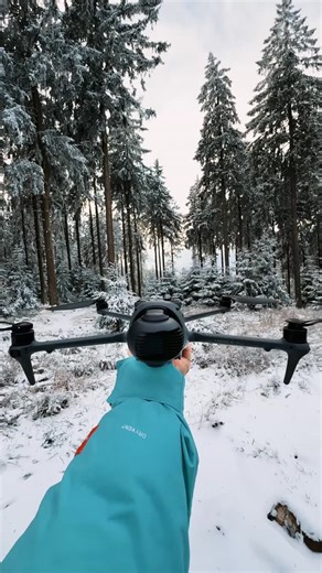 DJI on Instagram: "Sunset is a poem written across the land — and with #Mavic4Pro above the snowy woods and winding rivers, every verse comes alive in warm light and hushed color. 🌅🪶 🎥 @muratmcmxc #DJI #drone #SunsetAerials #Winter #Landscape #Cinematic"