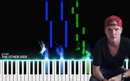Avicii - The Other Side (钢琴教学 )