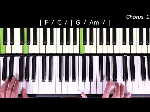 Yes I Will Piano Tutorial W/Chord Chart | Vertical Worship