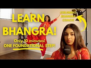 A Beginners GUIDE to BHANGRA | Learn your FIRST STEP in 10 Minutes!