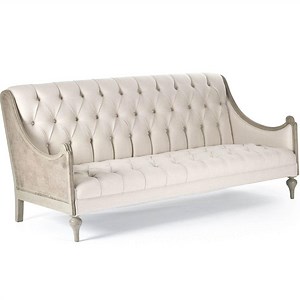 Tufted French Salon Sofa
