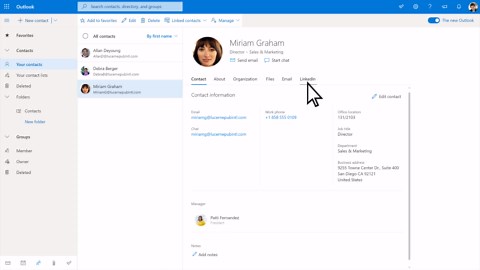 認識 Outlook 網頁版