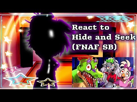 Security Breach reacts to Hide and Seek(4/5)||FNAF Security Breach||Gacha Reaction