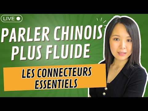Speaking Chinese more fluently: essential connectors (HSK1-2 beginner) (Live part 2)