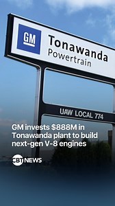 GM just committed $888M to its Tonawanda plant—keeping V-8s alive! These engines will power the next generation of full-size trucks and SUVs, delivering better performance and fuel efficiency. | CBT News