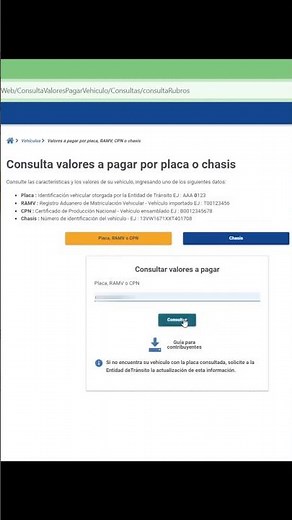 Vehicle registration check with interest remission #Ecuador