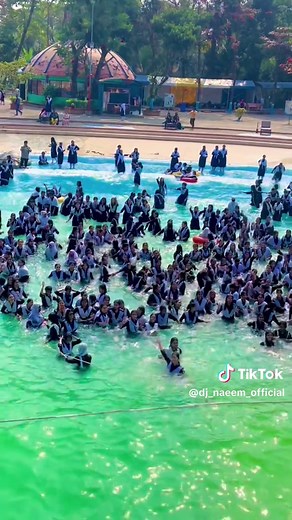 Enjoying Waves: Fun in a Wave Pool