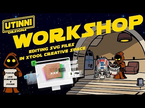 How to Edit Text and SVG Files in XTool Creative Space (XCS)