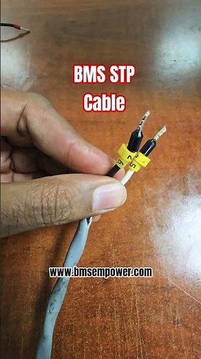 BMS cable from field device.#bms #electrical