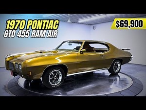 1970 Pontiac GTO 455 Ram Air I | 4-Speed Rotisserie Restoration Classic Muscle Car for Sale $69,900