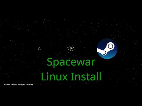 Install Spacewar within Steam on Linux ( Debian based )