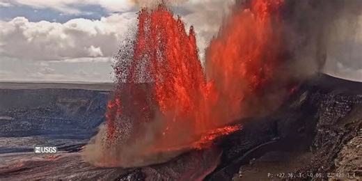 Episode 36 of Kilauea’s eruption ends with fountains reaching up to 1,000 feet
