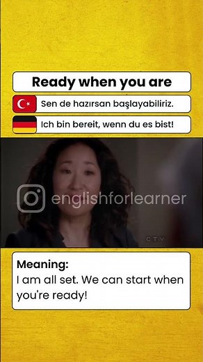 📌 “Ready when you are”