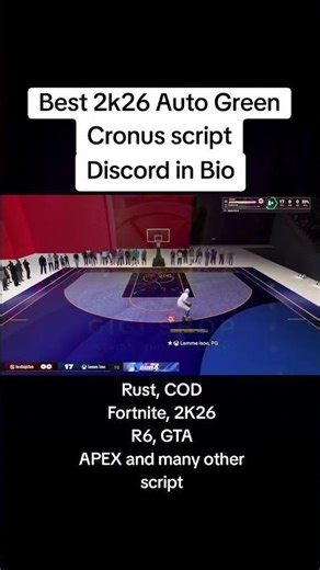 Best Cronus script 2k26 Auto green