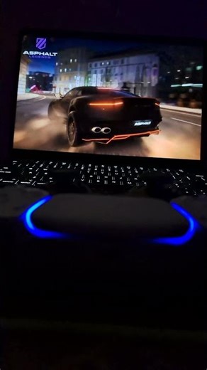 playing asphalt unite with ps5 controller | #shorts