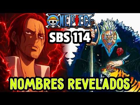 ¡¡¡ODA Revela SECRETOS de SHANKS ROCKS ROGER y MUCHO MAS!!! - ONE PIECE SBS 114
