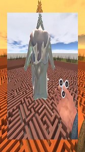 Giant SCP 096 In Maze | Maner Man