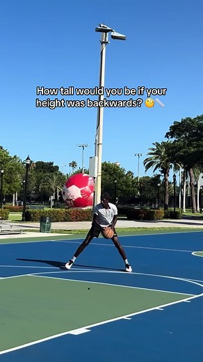 How tall would you be if your height was backwards?